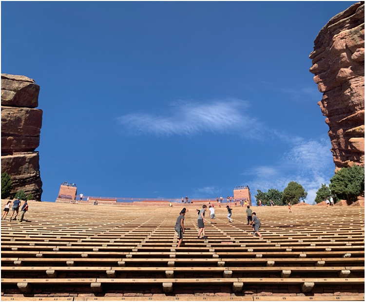 red rocks