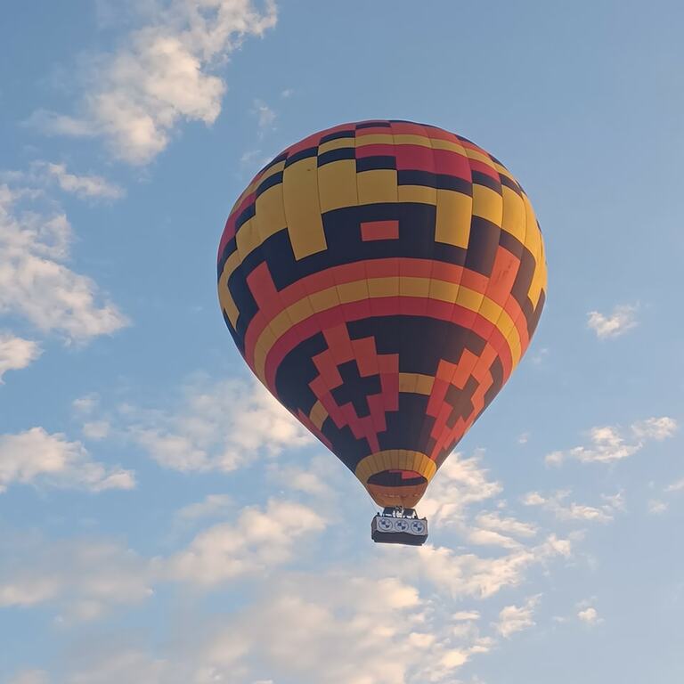 Hot air balloon ride
