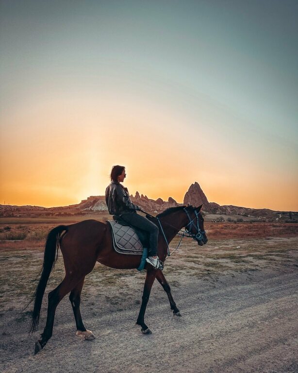 Touring Cappadocia on horeseback