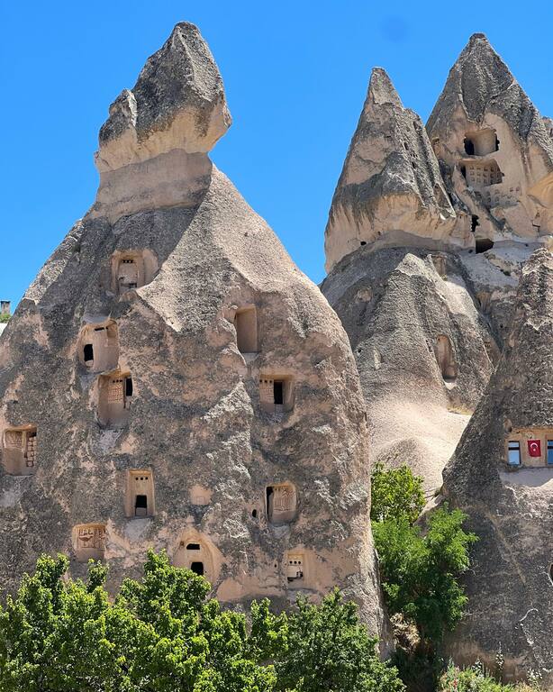 Marvel at Cappadocia's unique landscape