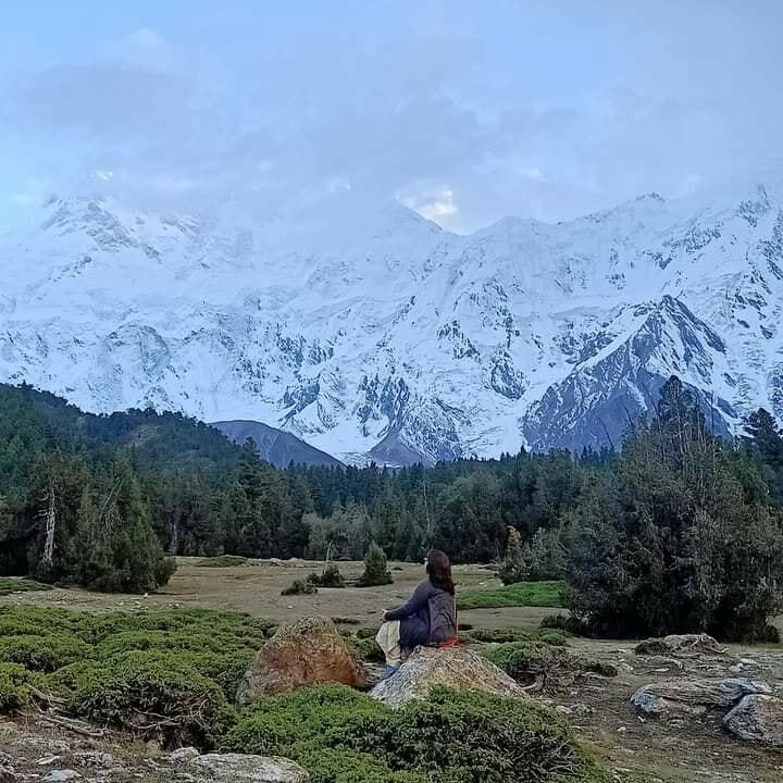A base camp on the Nanga Parbat