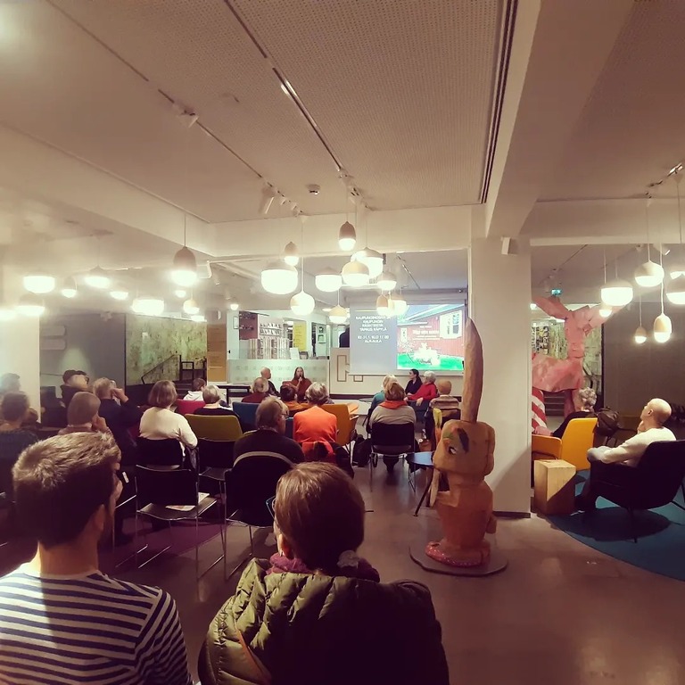 Book launch at Helsinki City Museum