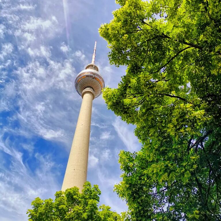 Berliner Fernsehturm or TV Tower Berlin