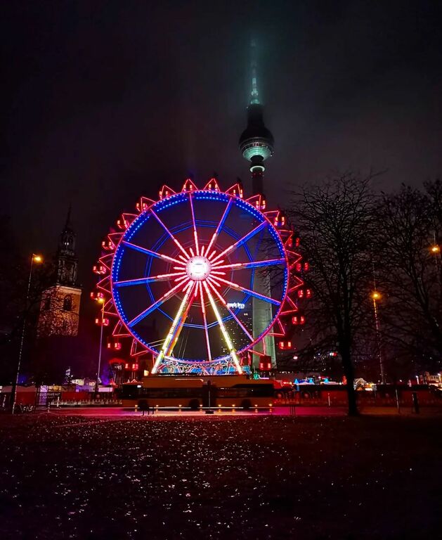 Berliner Fernsehturm or TV Tower Berlin