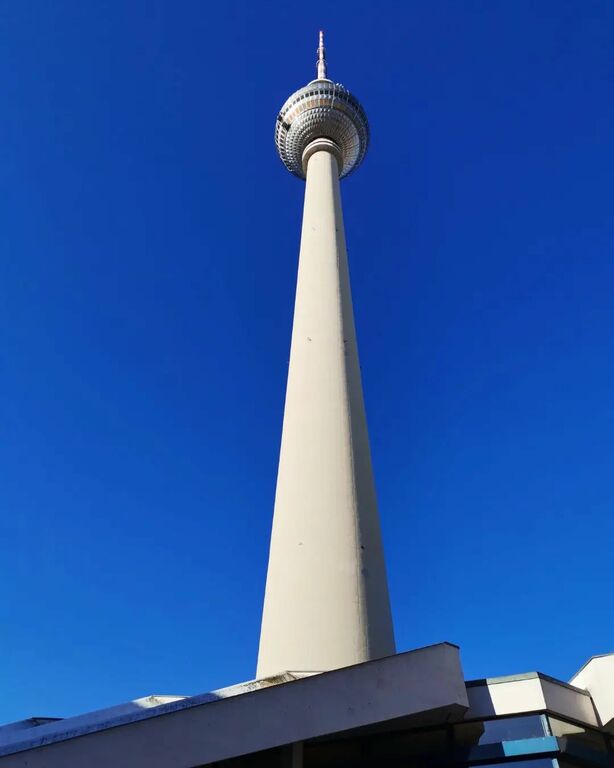 Berliner Fernsehturm or TV Tower Berlin