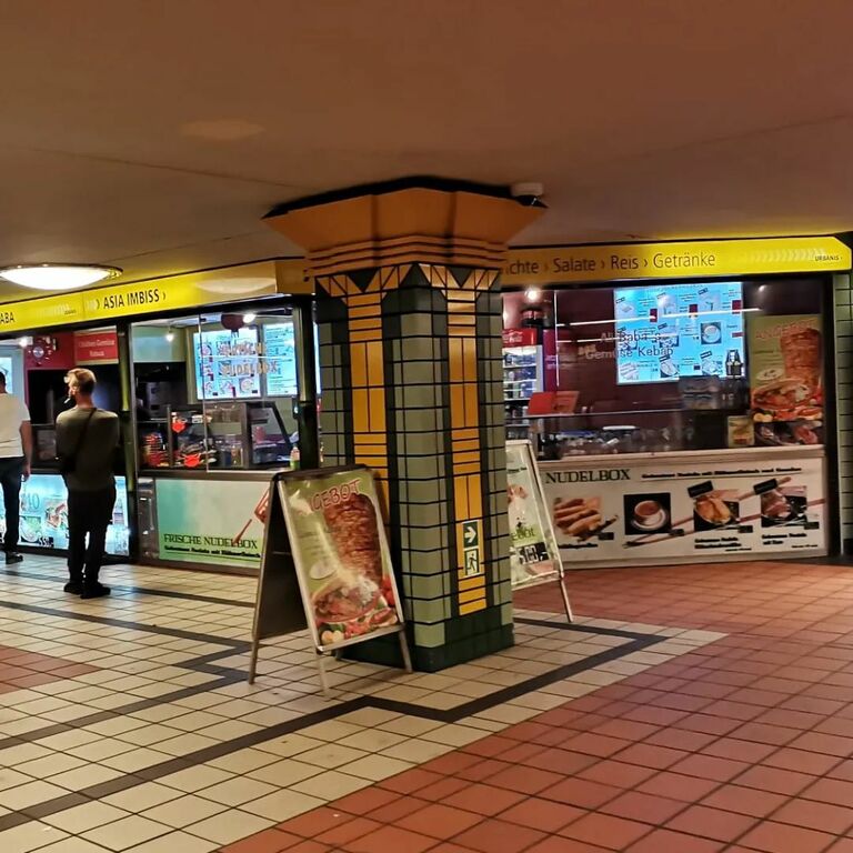 Fast food shop at Wittentau