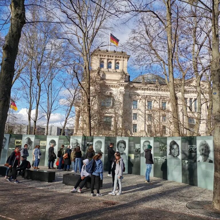 Memorial to Europe's Sinti and Roma Murdered Under Nazism