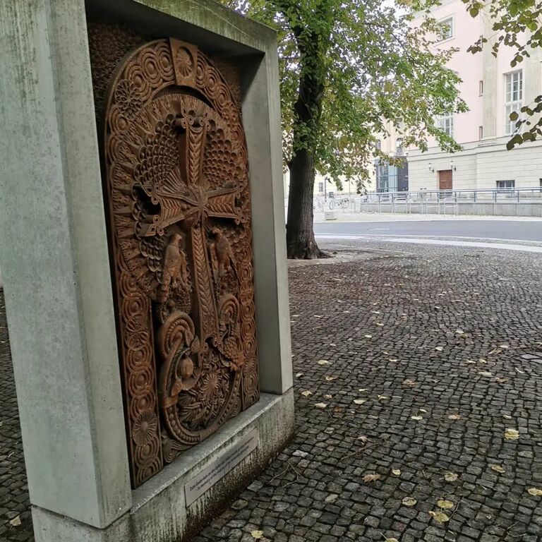 Memorial for the Armenian genocide in Bebelplatz