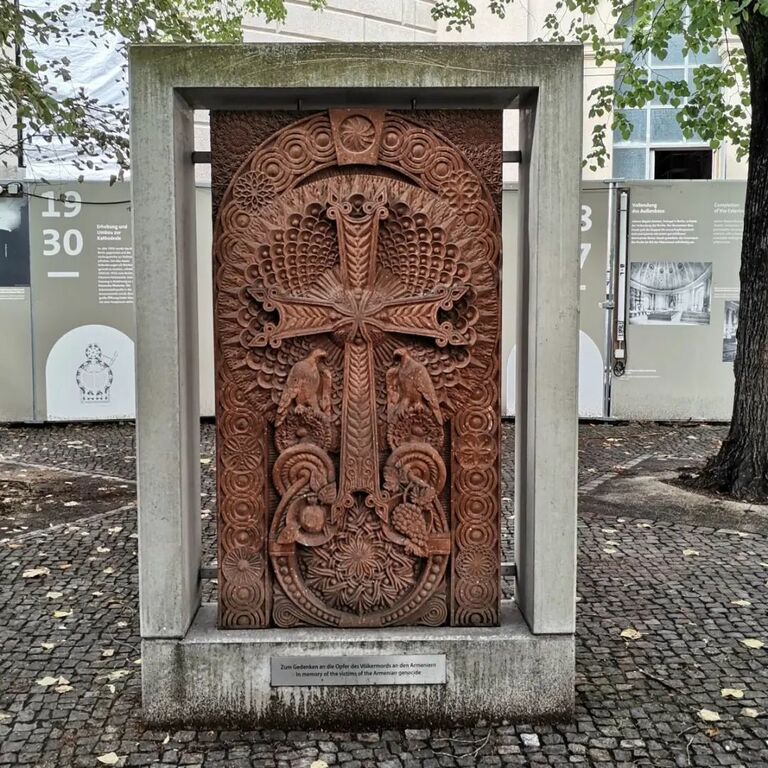 Memorial for the Armenian genocide in Bebelplatz