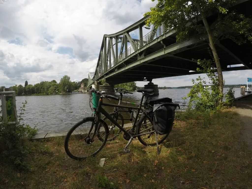 Glienicke Bridge on the Havel River