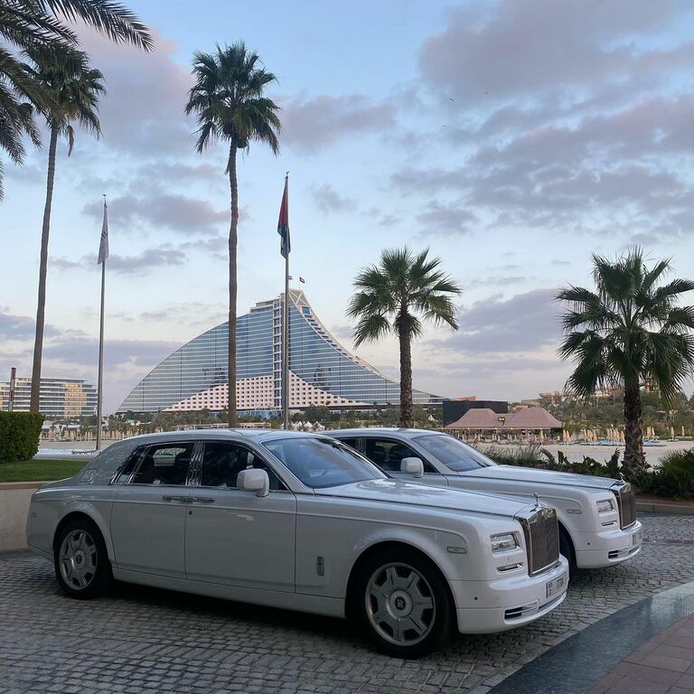Rolls-Royce Phantom in Burj Al Arab Jumeirah