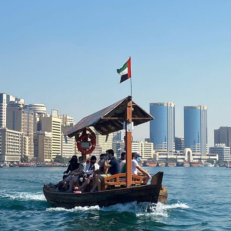 Abra ride in Dubai Creek