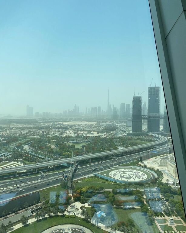 View from Dubai Frame