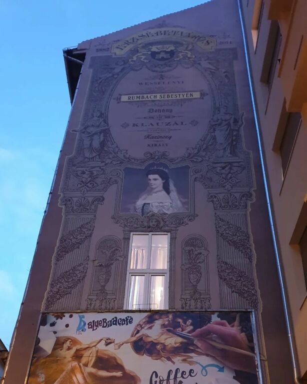 Mural of Empress Elizabeth of Austria and Hungary