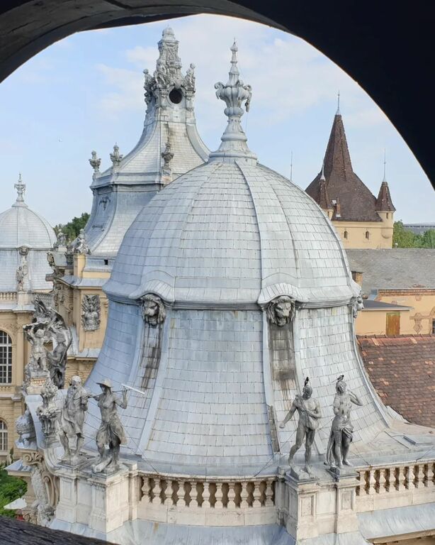 Vajdahunyad Castle in Budapest's City Park