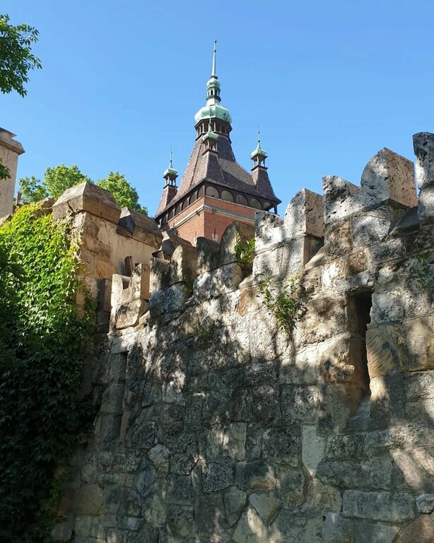 Vajdahunyad Castle in Budapest's City Park