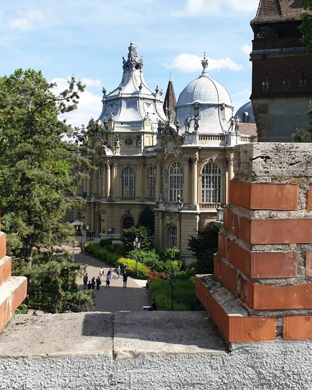Vajdahunyad Castle in Budapest's City Park