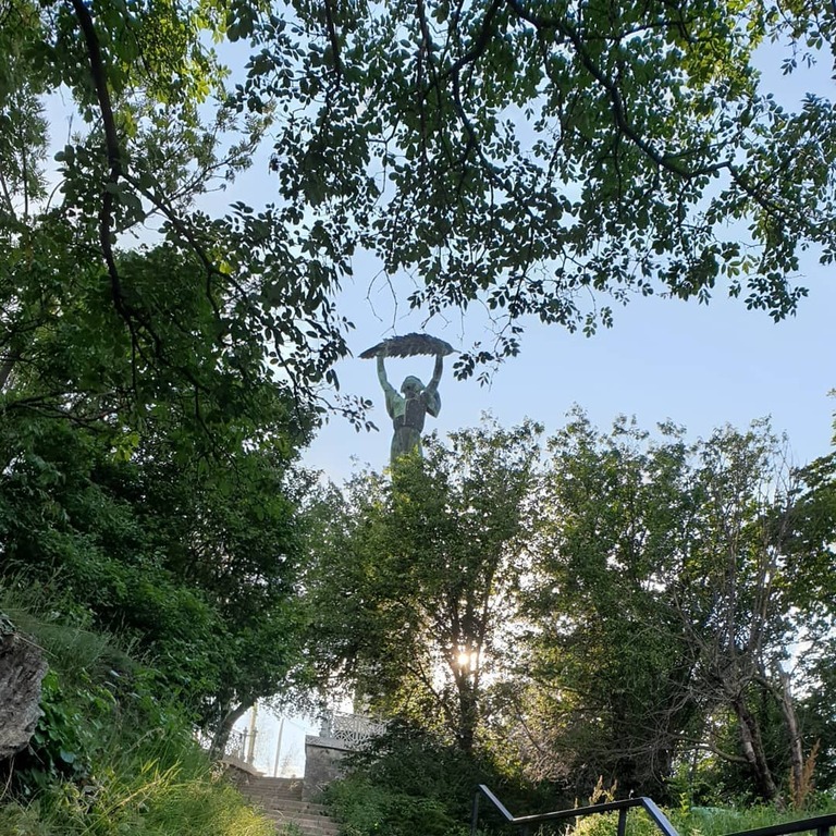 Liberty Statue on Gellért Hill