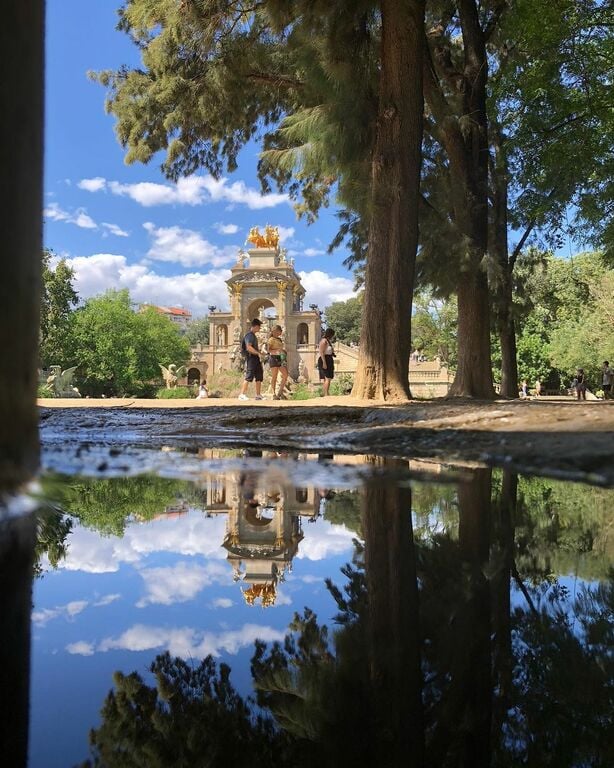 Monument in Ciutadella Park