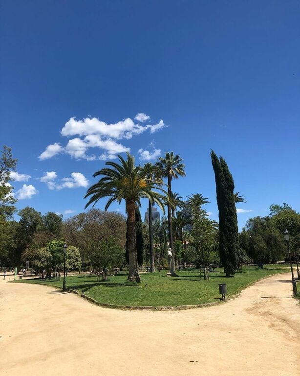 Greenspace in Ciutadella Park