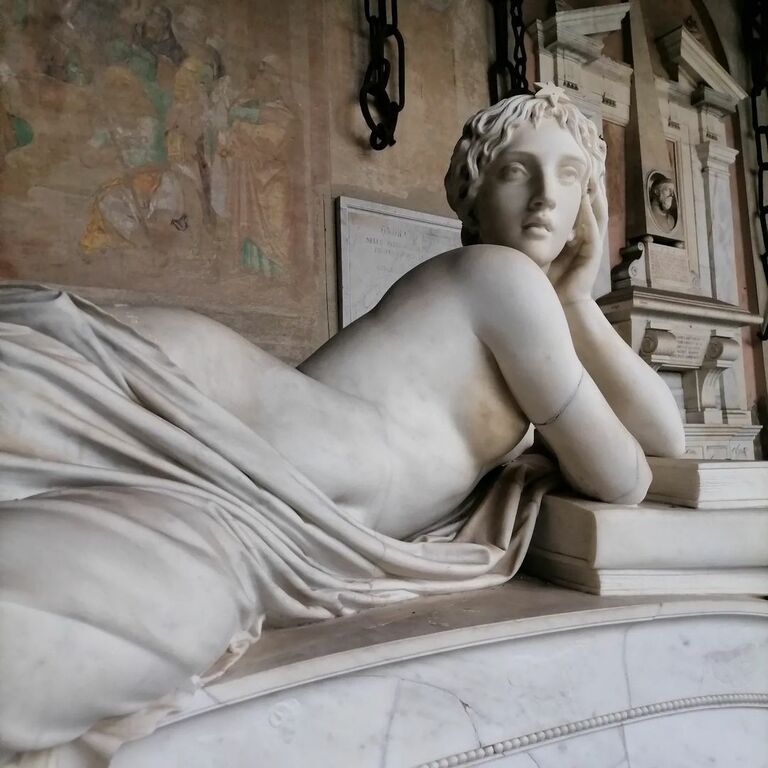 Memorial for Ottaviano Fabrizio Mossotti at Camposanto