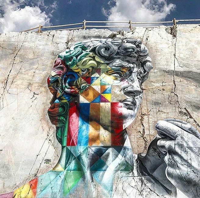 David by Eduardo Kobra
