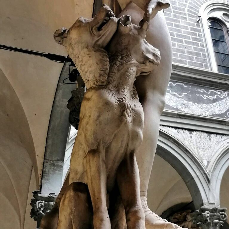 Hades and Cerberus at Palazzo Medici Riccardi