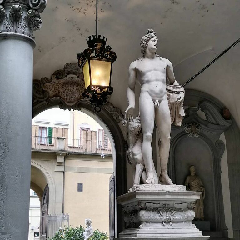 Hades and Cerberus at Palazzo Medici Riccardi