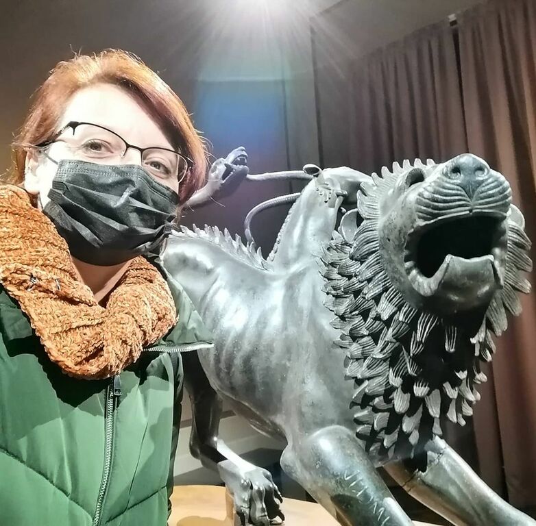 Chimera in National Archaeological Museum of Florence