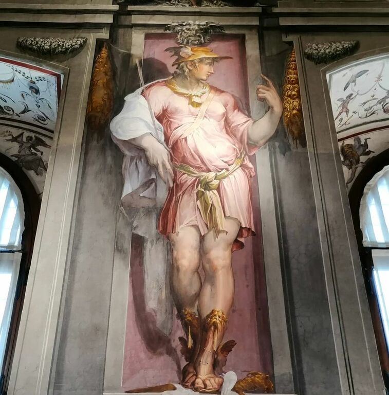 Giorgio Vasari’s Mercury/Hermes at Palazzo Vecchio