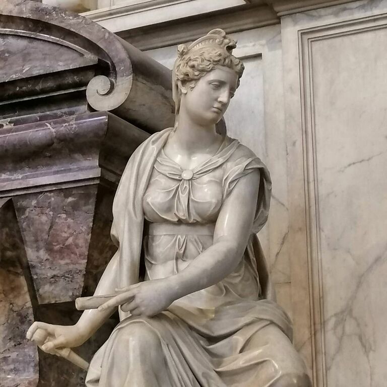 Tomb of Michelangelo at Basilica of Santa Croce