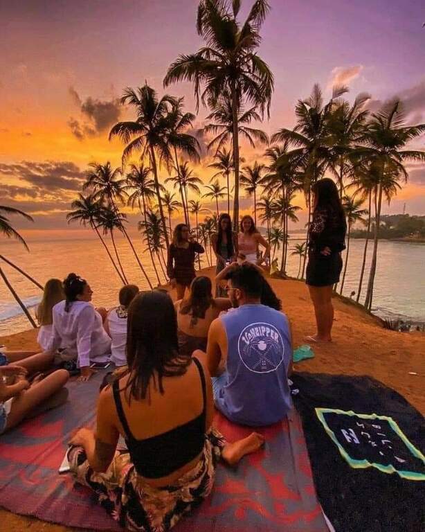 Sunset in Mirissa