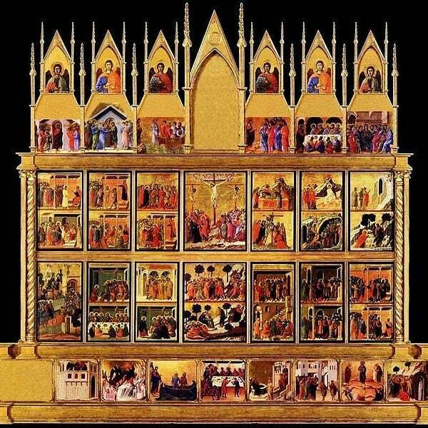 Maestà by Duccio di Buoninsegna
