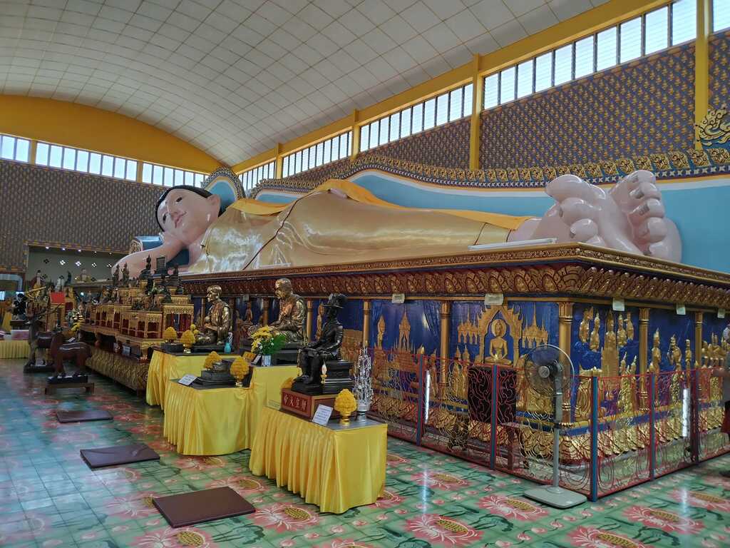 The reclining Buddha