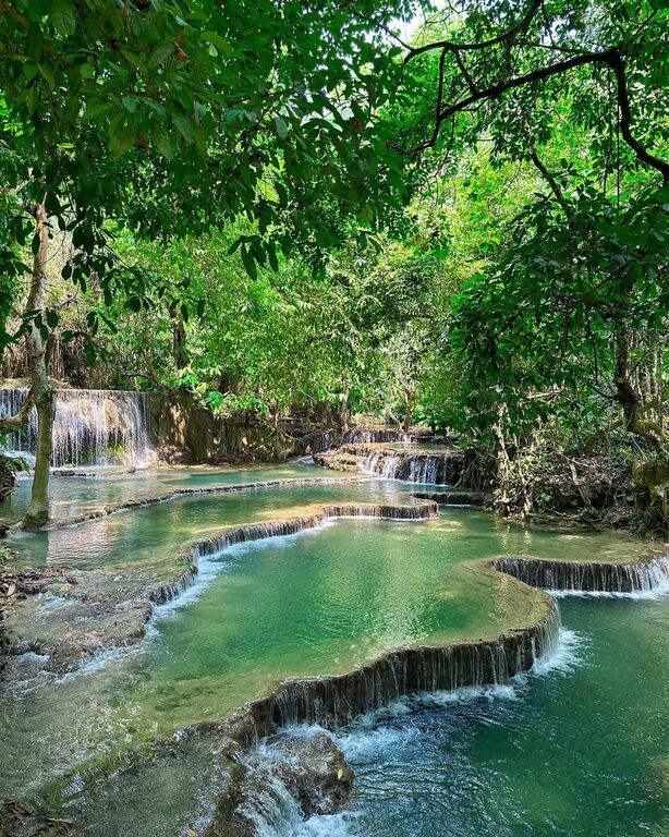 Kuang Xi Waterfall