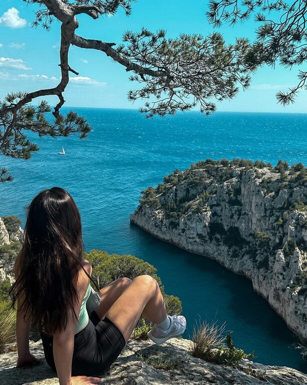 View of Calanques National Park