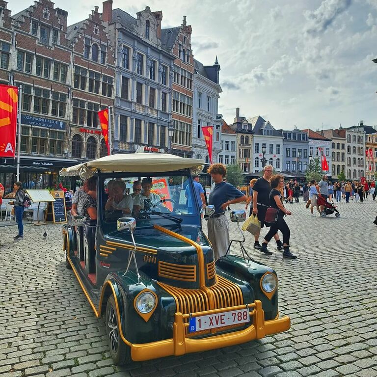 Antwerp Town Square or Grote Markt 