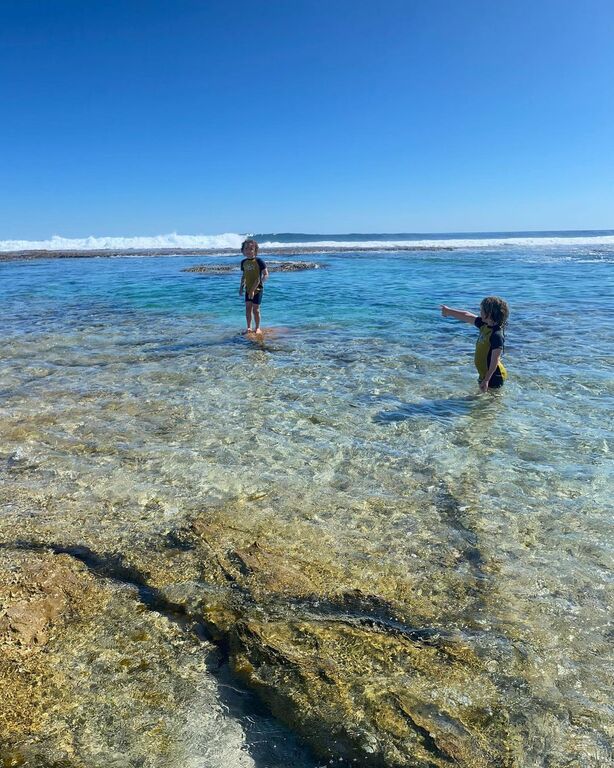 Blue Holes Beach