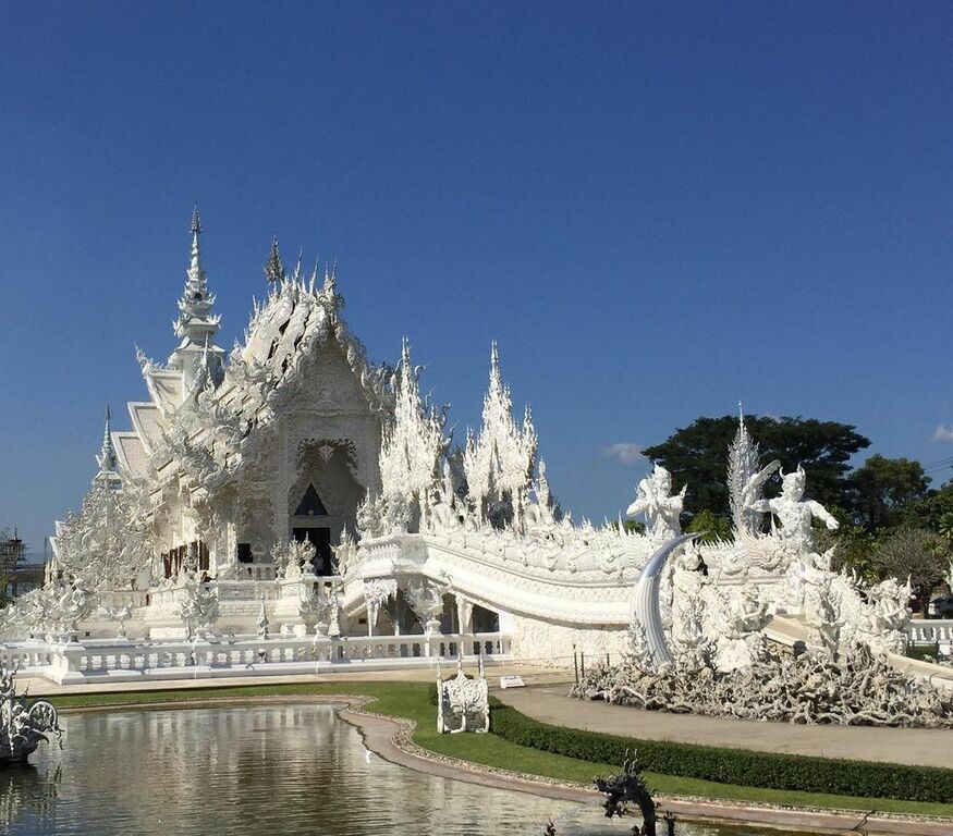 Wat Rong Khun or White Temple