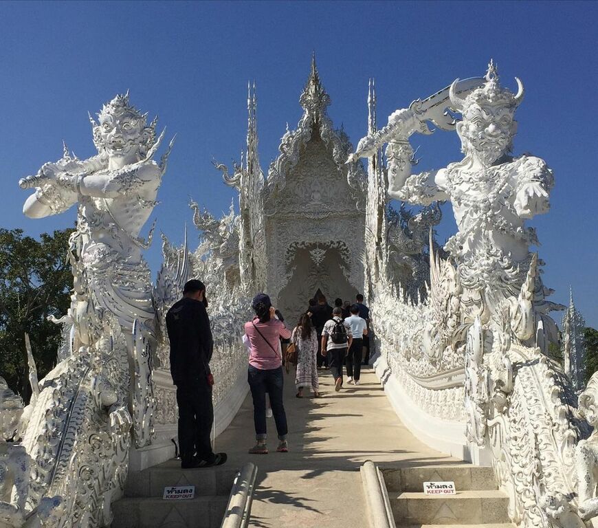Wat Rong Khun or White Temple