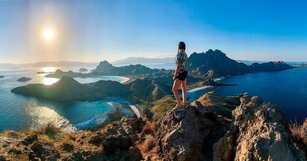 Padar Island in the Komodo Islands