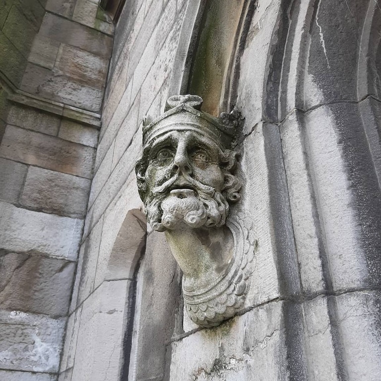 The bust of Brian Boru, Dublin Castle