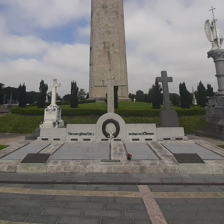 Kevin Barry's grave in  Glasnevin Cemetery