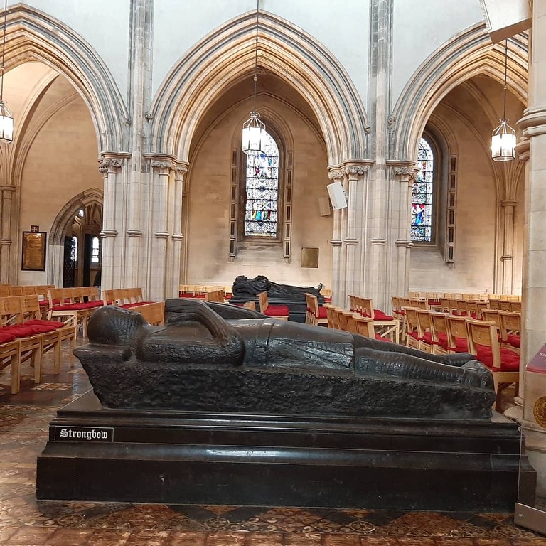 The tomb of Anglo-Norman knight Richard de Clare