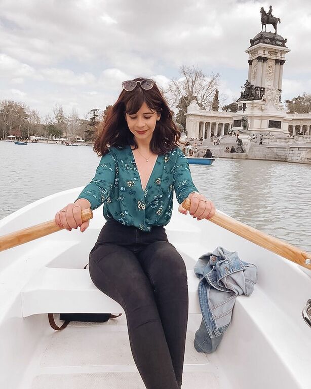 Boat ride at Parque de Retiro