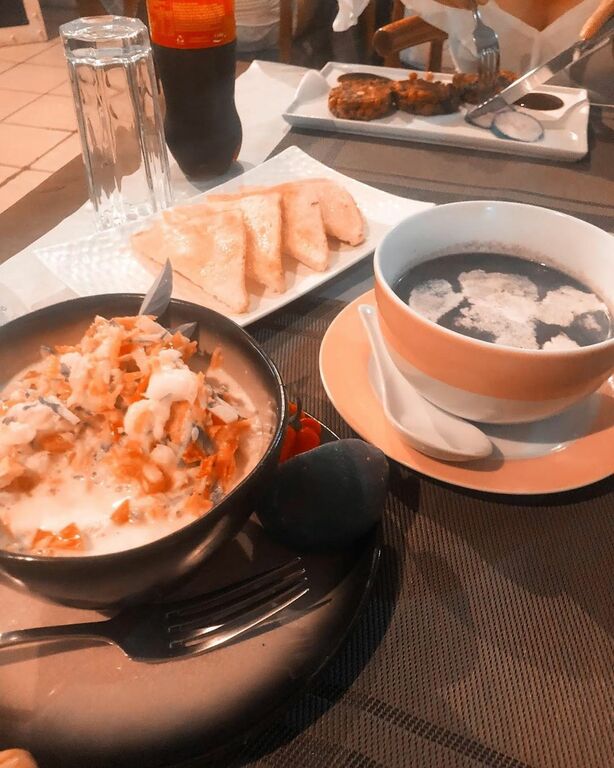 Traditional Fijian meal