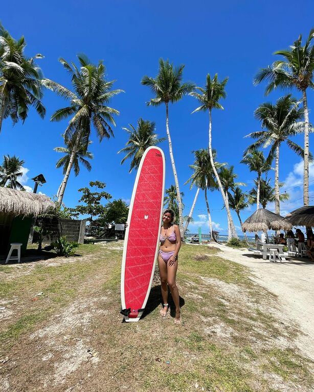Surfing in Siargao Island