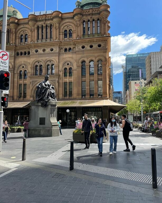 Queen Victoria Building's exterior