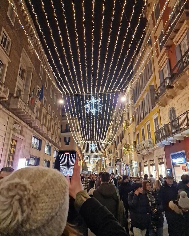 Rome during Christmas