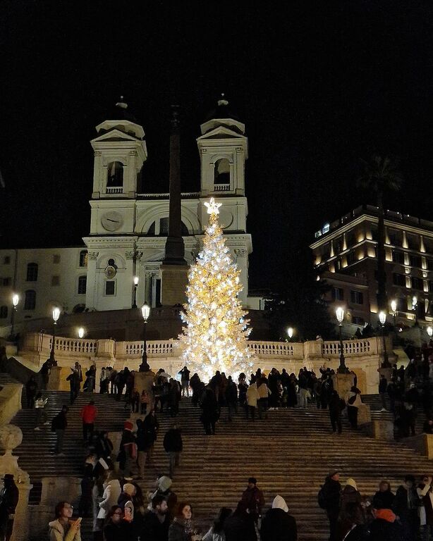 Rome during Christmas